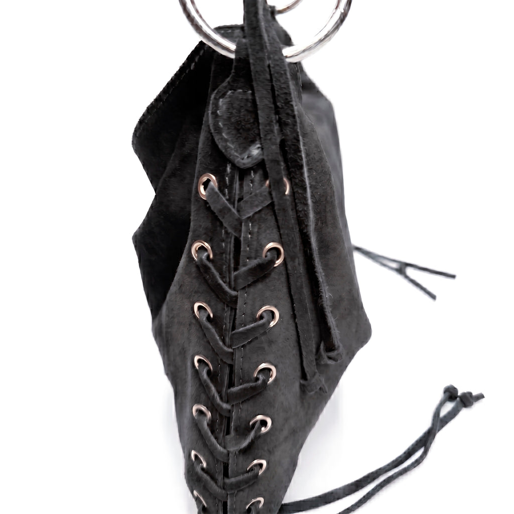 HALO - Bolso de hombro con asa trenzada GRIS