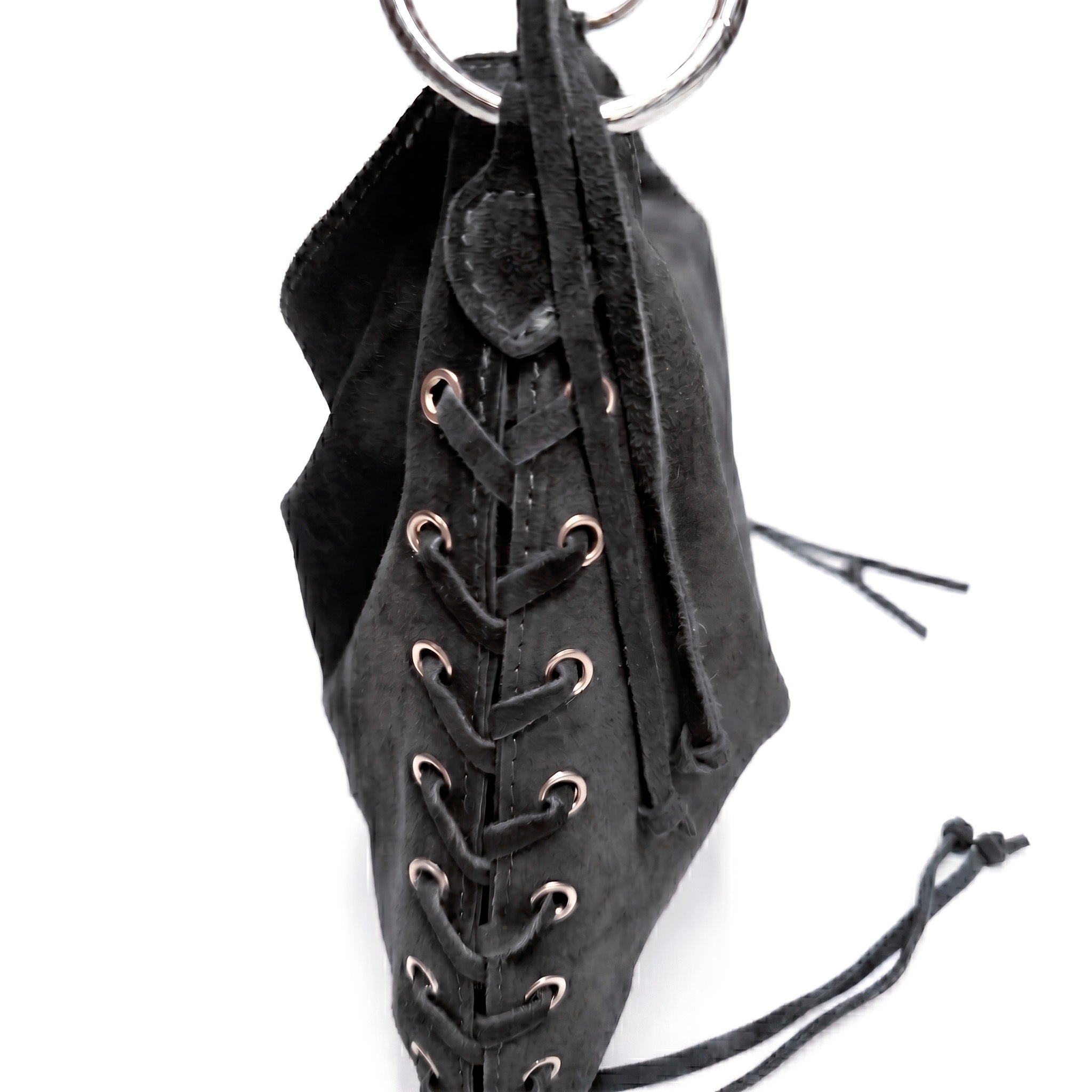 HALO - Bolso de hombro con asa trenzada GRIS