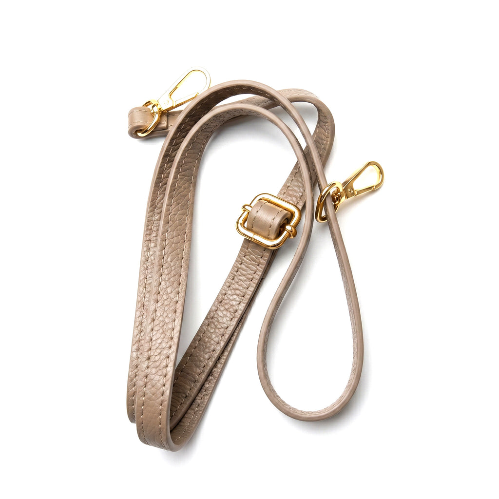 LUNA - Bolso Shopper Slouchy de piel TAUPE
