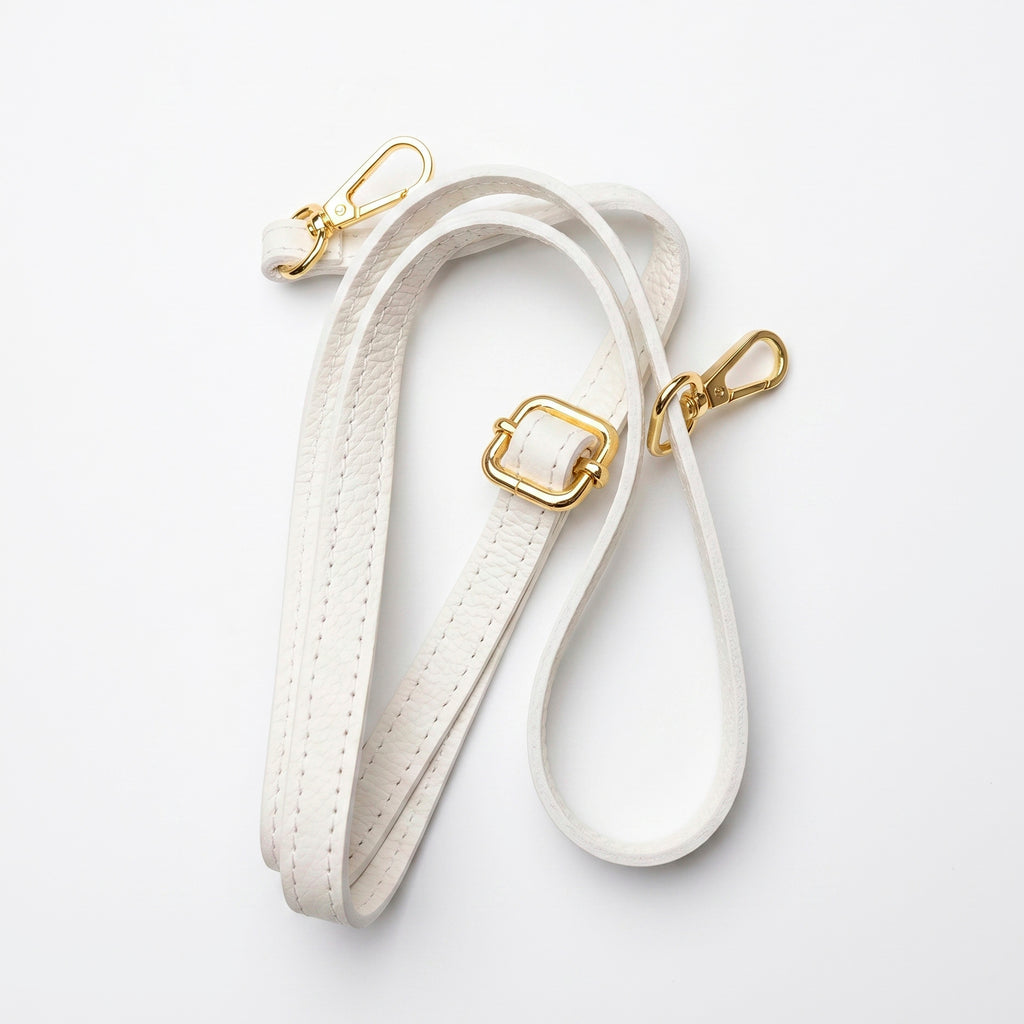 LUNA - Bolso Shopper Slouchy de piel BLANCO