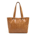 ALTAIR - Bolso shopper con tachuelas CAMEL