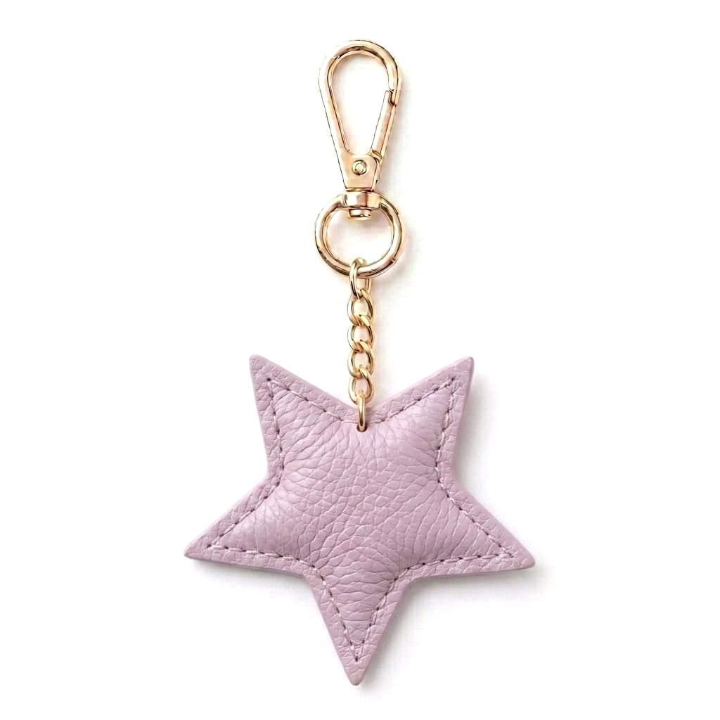 Llavero charm estrella LILA