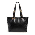 ALTAIR - Bolso shopper con tachuelas NEGRO
